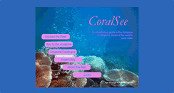 Desktop Screenshot of coralsee.org